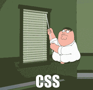 Peter Griffon fighting with the blinds